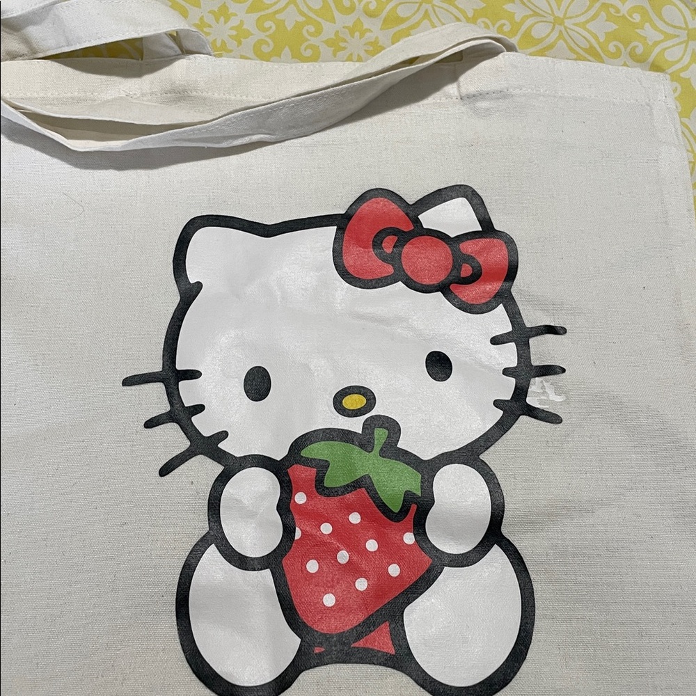 Hello Kitty Plush & Tote Bundle! Adorable for gifting! NWT & NWOT Great Price! - Picture 8 of 8